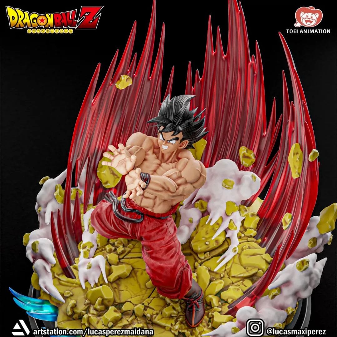 P站图纸印象馆 Lucas Perez 龙珠 悟空对战贝吉塔 Lucas Perez 龙珠 悟空对战贝吉塔