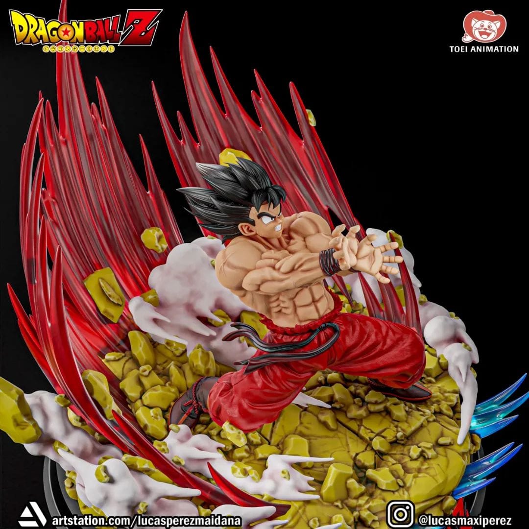 P站图纸印象馆 Lucas Perez 龙珠 悟空对战贝吉塔 Lucas Perez 龙珠 悟空对战贝吉塔