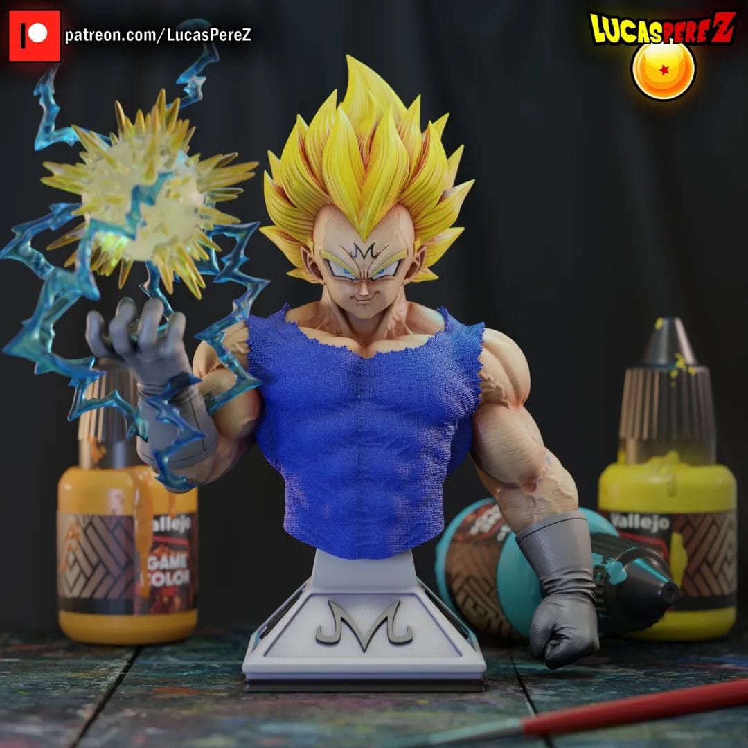 P站图纸印象馆 Lucas Perez 龙珠 魔人贝吉塔 Lucas Perez 龙珠 魔人贝吉塔