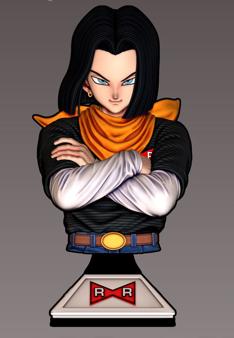 P站图纸印象馆 Lucas Perez 龙珠 人造人17号 Lucas Perez 龙珠 人造人17号