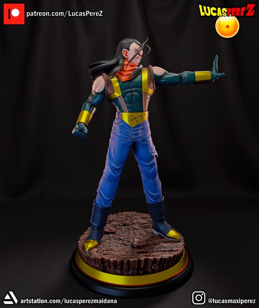 P站图纸印象馆 Lucas Perez 龙珠 超级17号 Lucas Perez 龙珠 超级17号