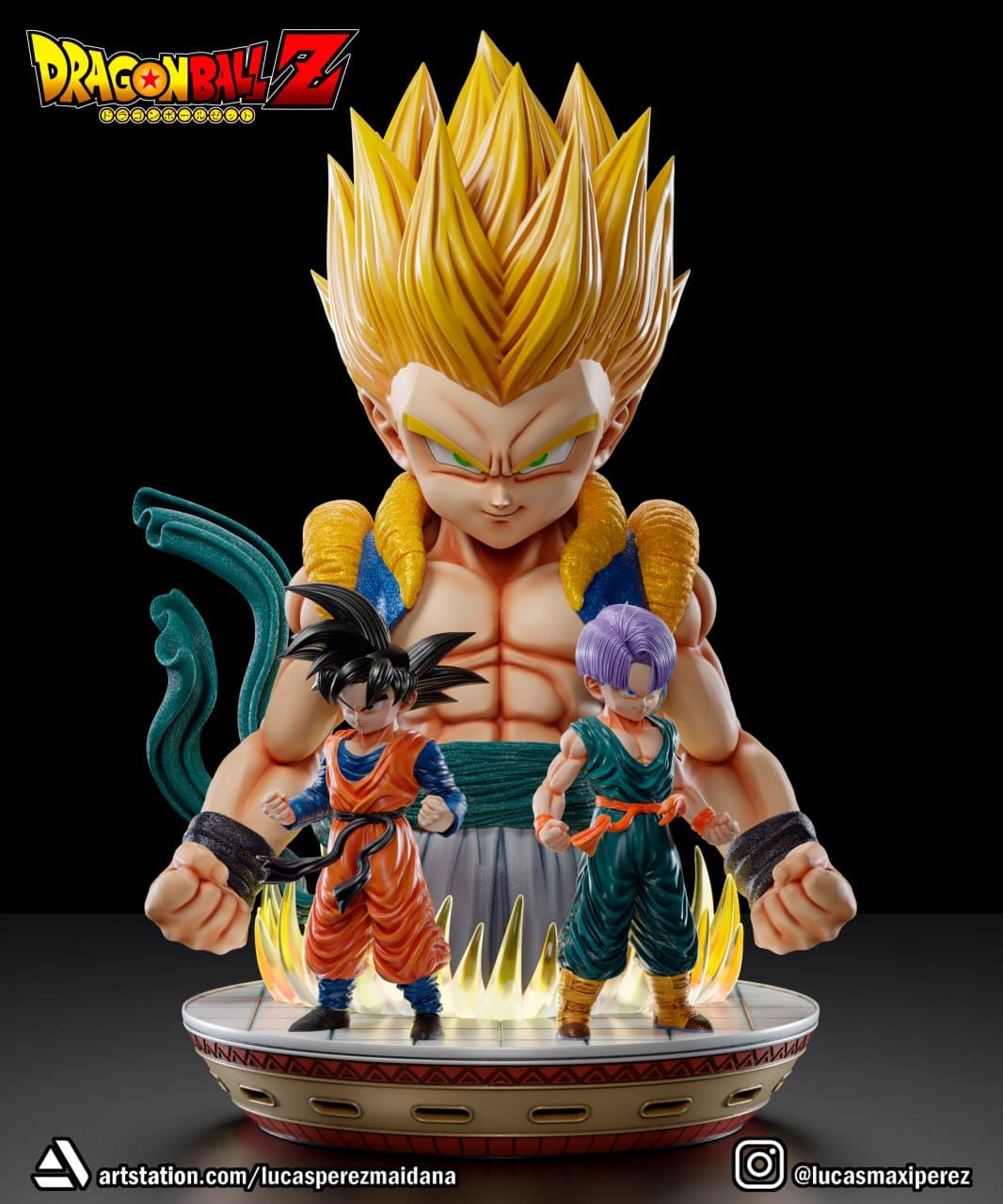 P站图纸印象馆 Lucas Perez 龙珠 悟天克斯 Lucas Perez 龙珠 悟天克斯