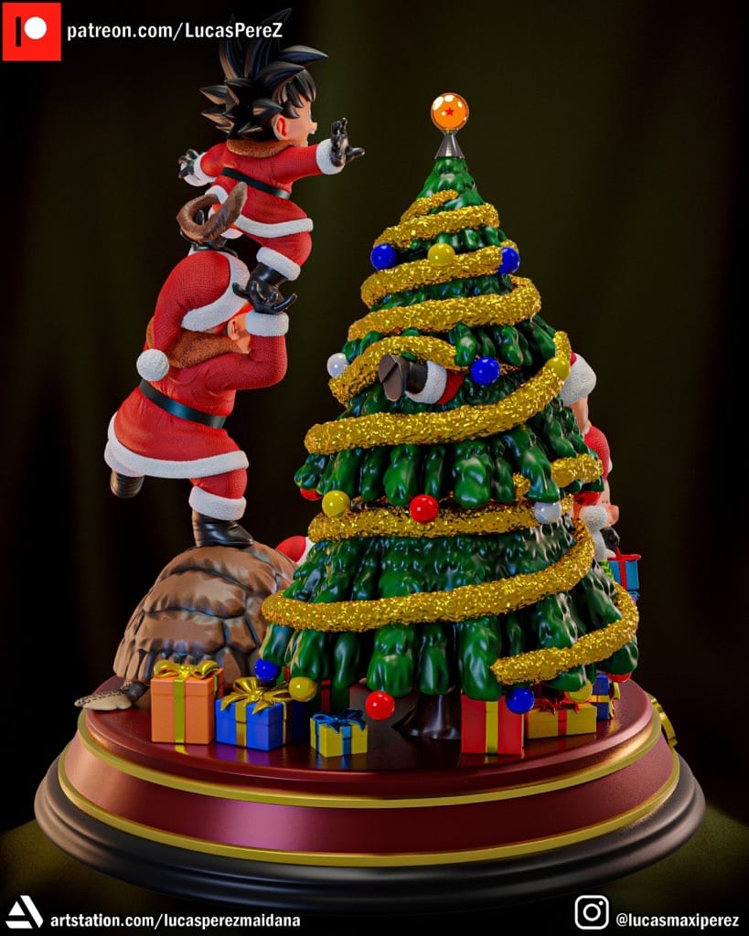 P站图纸印象馆 Lucas Perez 龙珠圣诞节 Lucas Perez 龙珠圣诞节