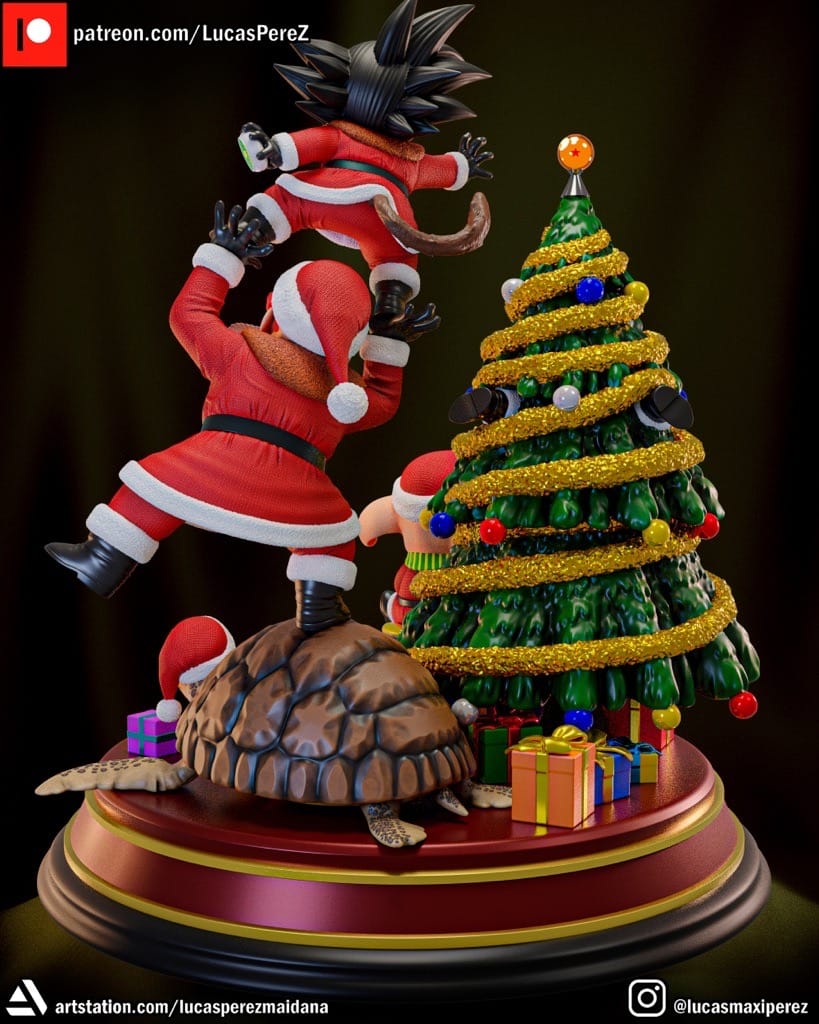 P站图纸印象馆 Lucas Perez 龙珠圣诞节 Lucas Perez 龙珠圣诞节