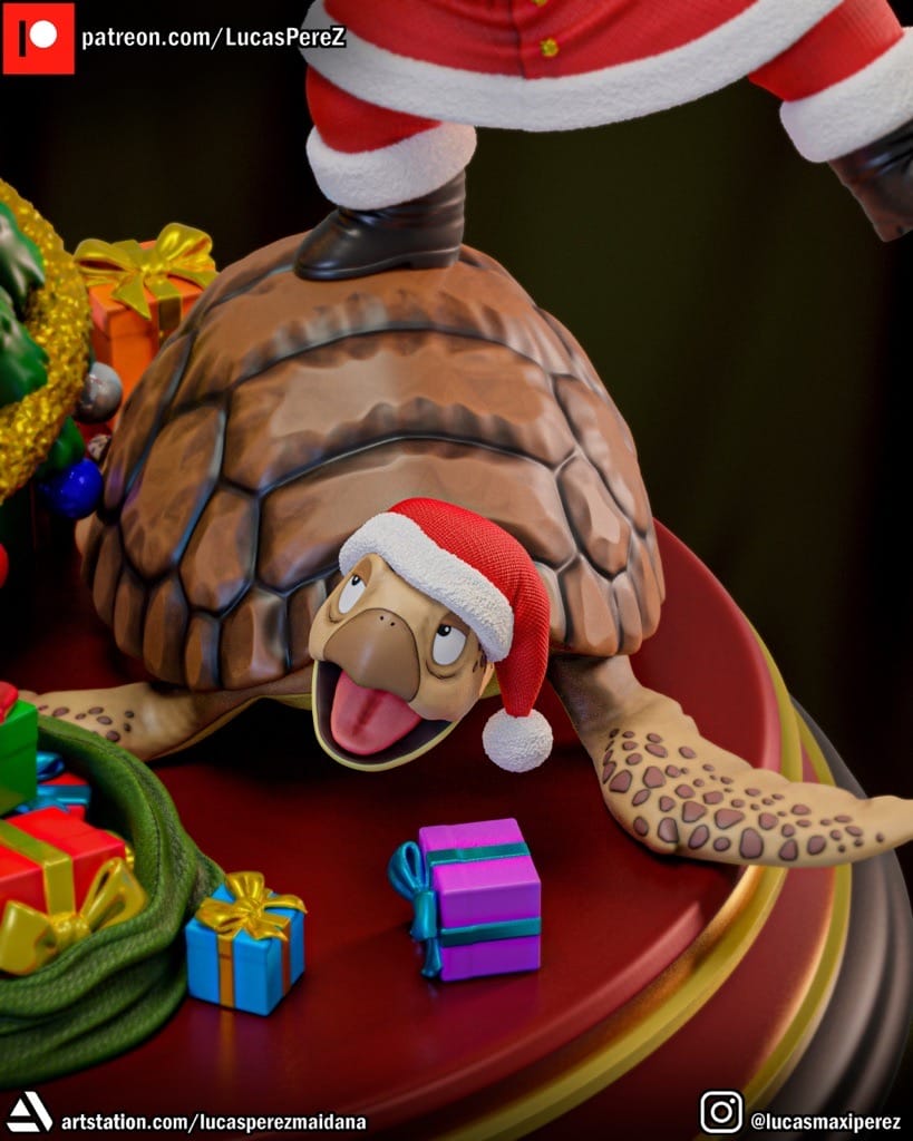 P站图纸印象馆 Lucas Perez 龙珠圣诞节 Lucas Perez 龙珠圣诞节