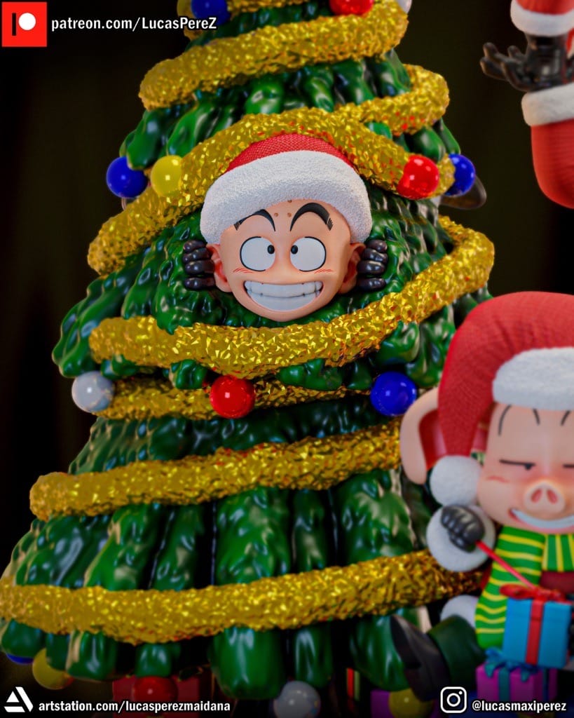 P站图纸印象馆 Lucas Perez 龙珠圣诞节 Lucas Perez 龙珠圣诞节