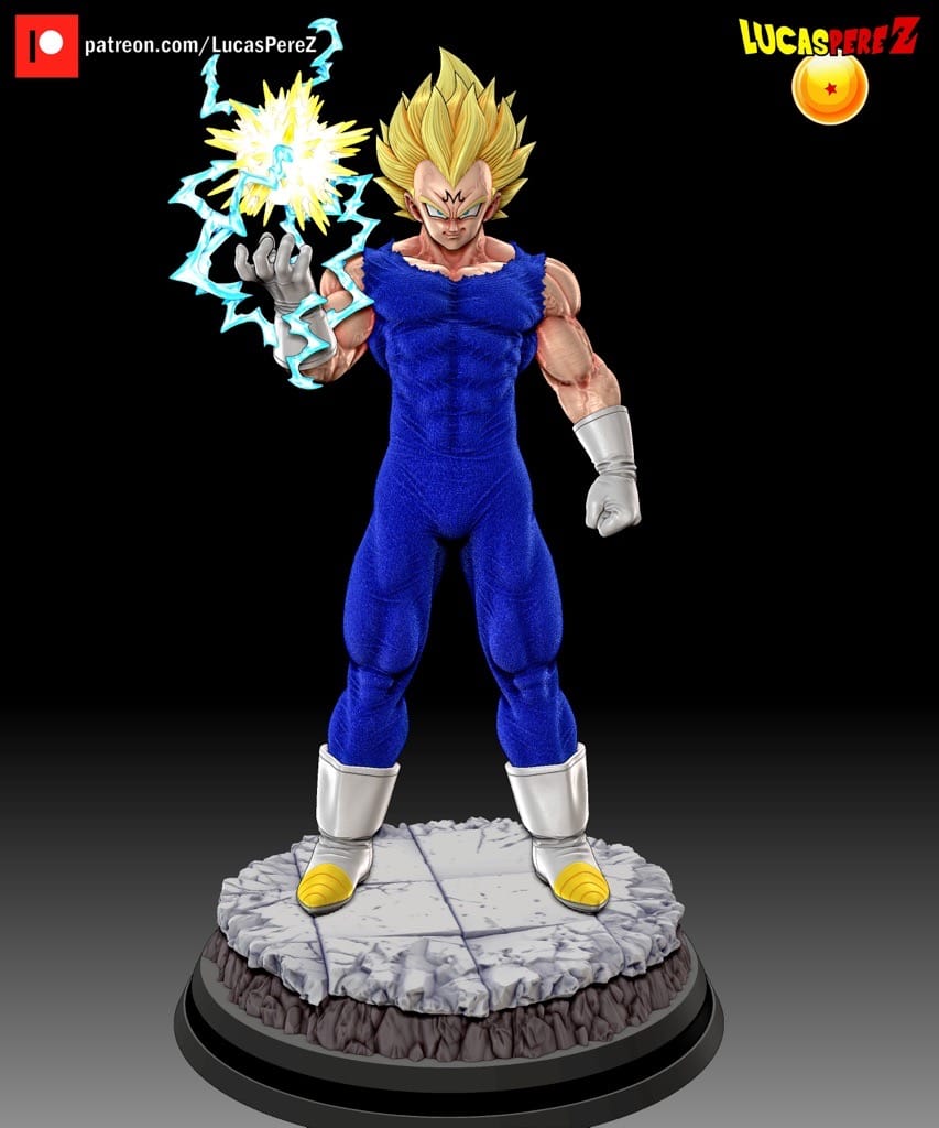 P站图纸印象馆 Lucas Perez 龙珠 魔人贝吉塔 Lucas Perez 龙珠 魔人贝吉塔