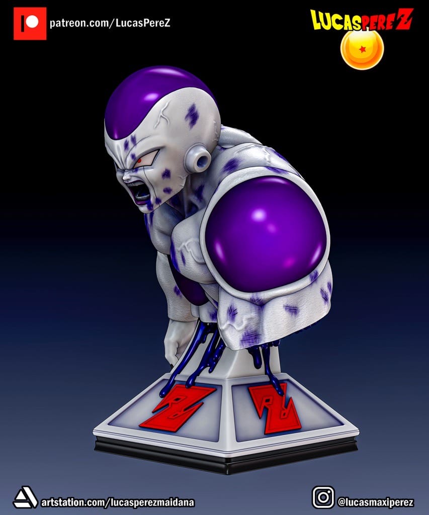 P站图纸印象馆 Lucas Perez 龙珠 弗利萨 Lucas Perez 龙珠 弗利萨