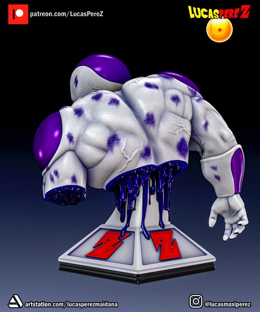 P站图纸印象馆 Lucas Perez 龙珠 弗利萨 Lucas Perez 龙珠 弗利萨