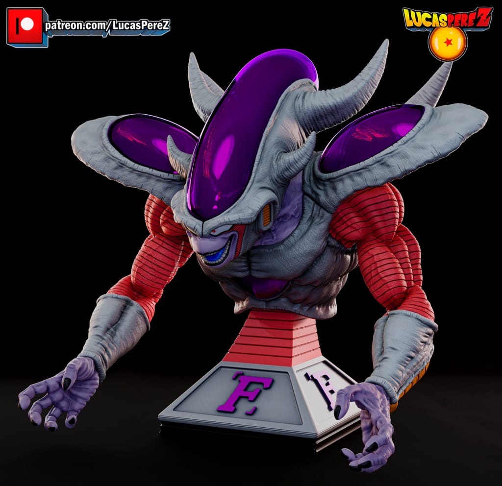 P站图纸印象馆 Lucas Perez 龙珠 弗利萨 Lucas Perez 龙珠 弗利萨