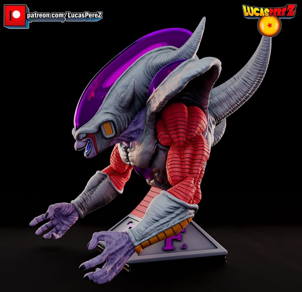 P站图纸印象馆 Lucas Perez 龙珠 弗利萨 Lucas Perez 龙珠 弗利萨