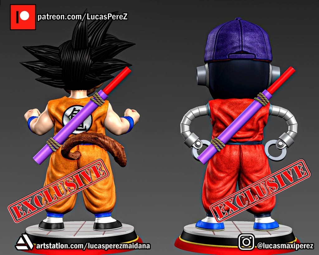 P站图纸印象馆 Lucas Perez 龙珠 悟空和Toribot Lucas Perez 龙珠 悟空和Toribot