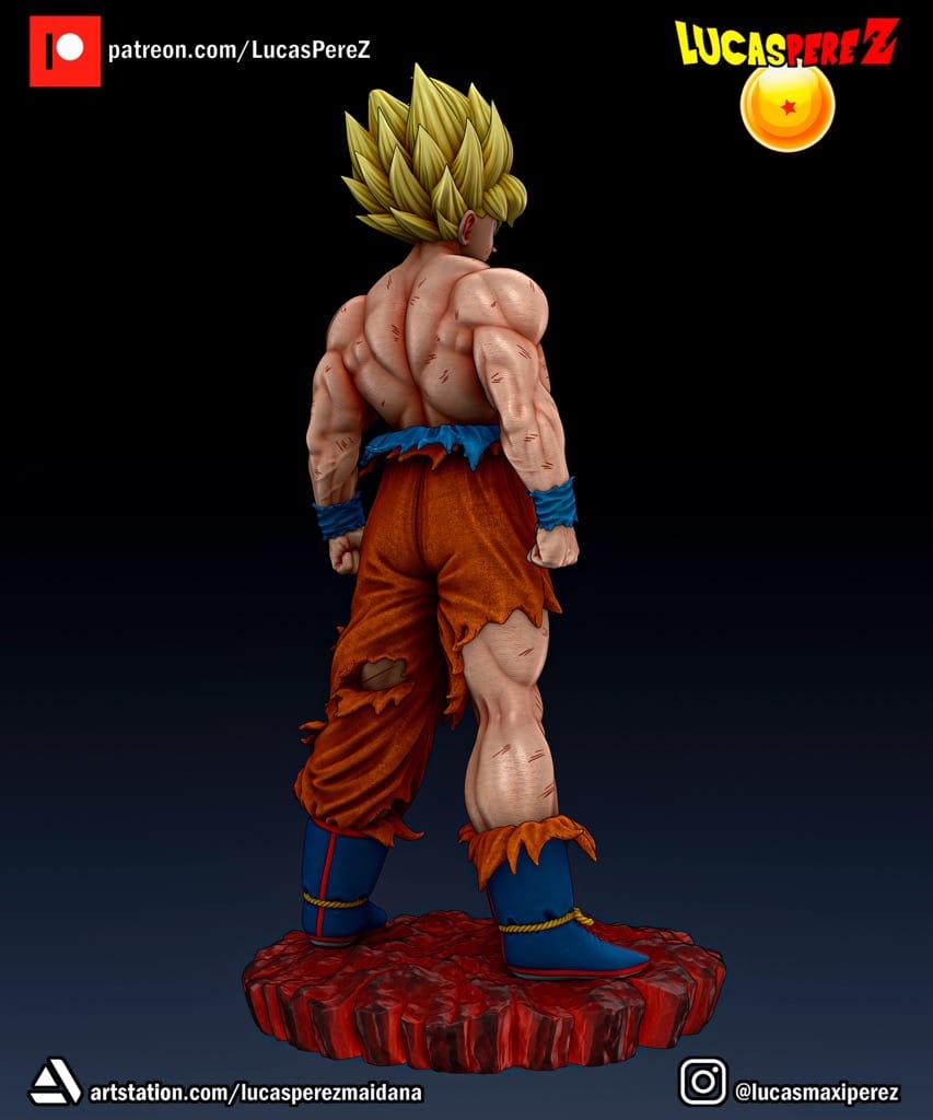 P站图纸印象馆 Lucas Perez 龙珠 悟空 Lucas Perez 龙珠 悟空