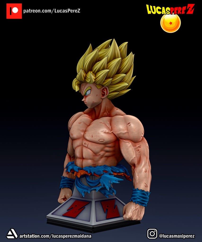 P站图纸印象馆 Lucas Perez 龙珠 悟空 Lucas Perez 龙珠 悟空