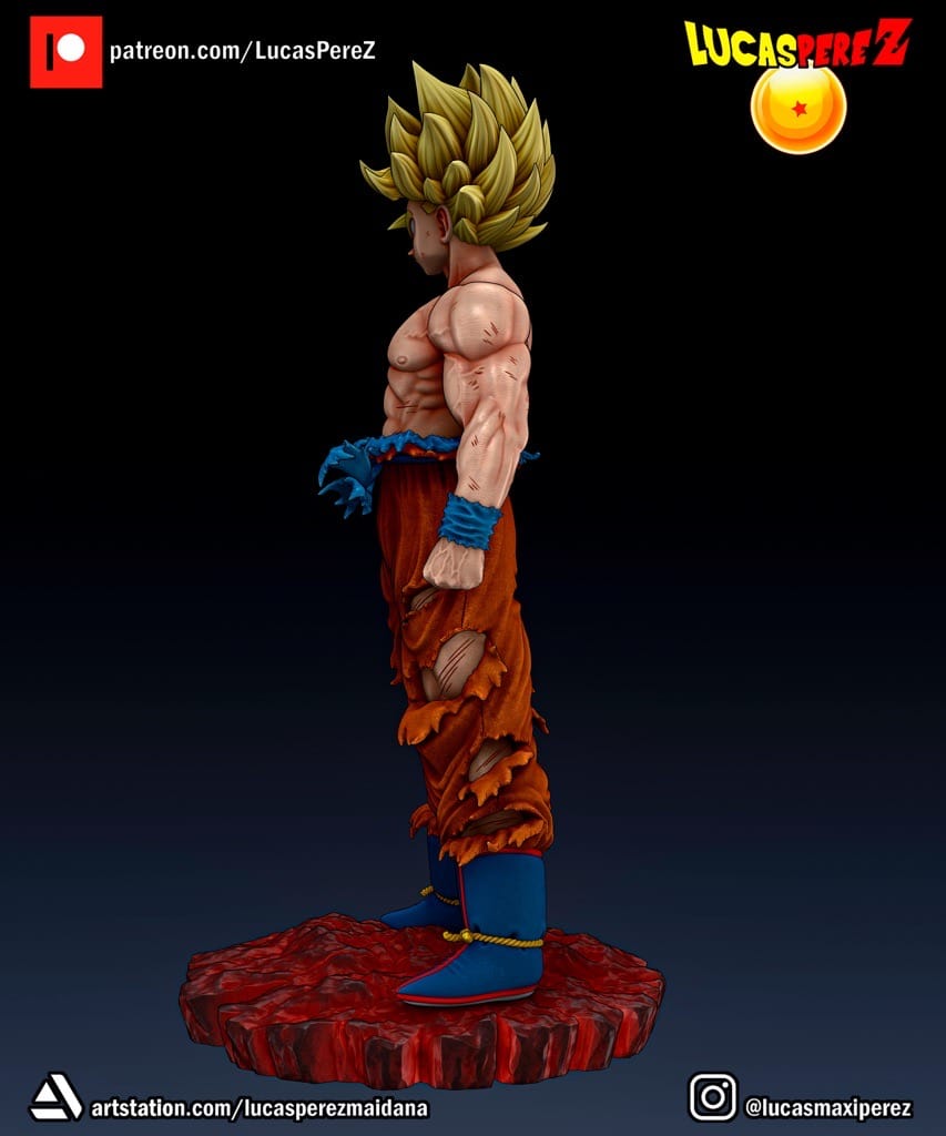 P站图纸印象馆 Lucas Perez 龙珠 悟空 Lucas Perez 龙珠 悟空