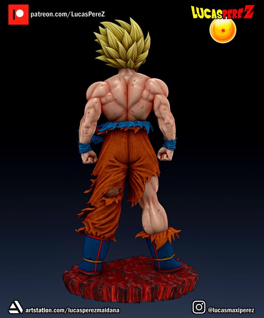 P站图纸印象馆 Lucas Perez 龙珠 悟空 Lucas Perez 龙珠 悟空