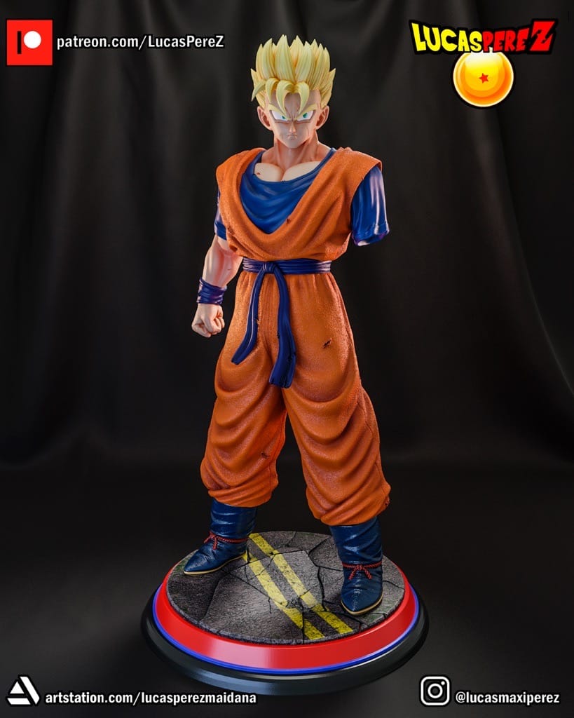 P站图纸印象馆 Lucas Perez 龙珠 悟饭 Lucas Perez 龙珠 悟饭