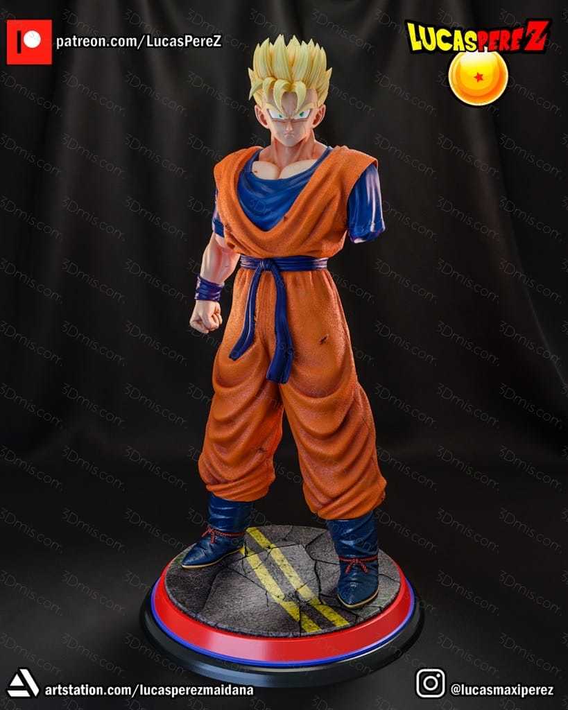 P站图纸印象馆 Lucas Perez 龙珠 悟饭 Lucas Perez 龙珠 悟饭