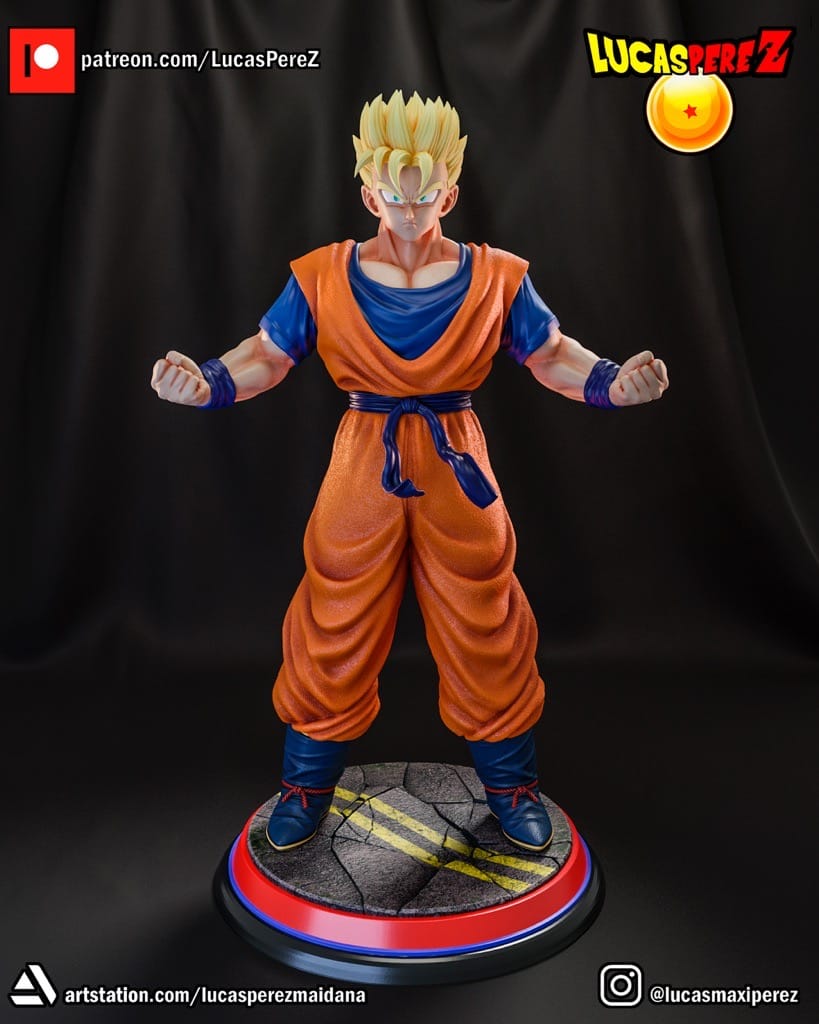 P站图纸印象馆 Lucas Perez 龙珠 悟饭 Lucas Perez 龙珠 悟饭