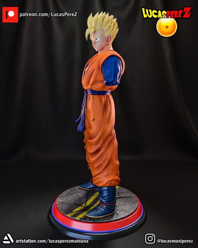 P站图纸印象馆 Lucas Perez 龙珠 悟饭 Lucas Perez 龙珠 悟饭