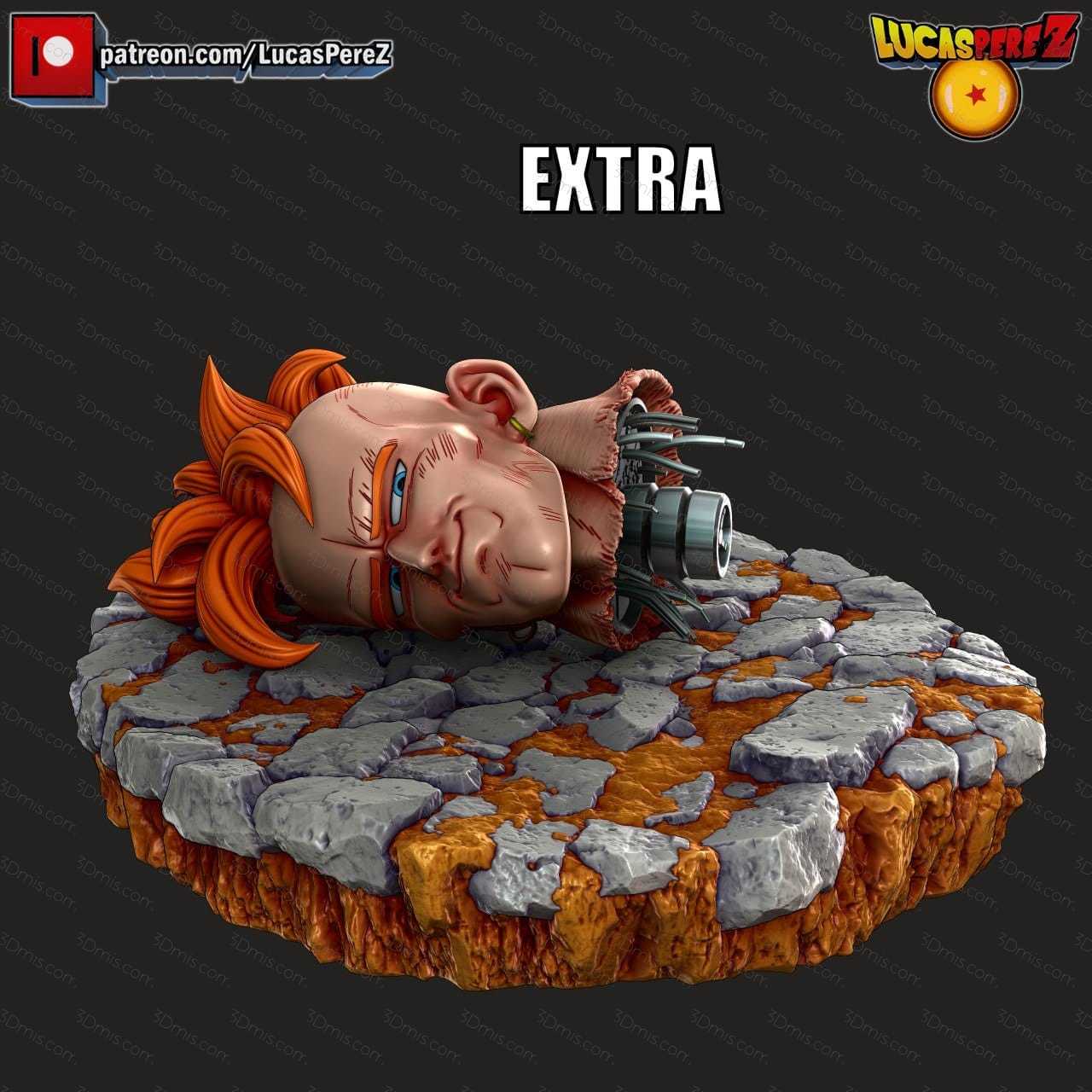 P站图纸印象馆 Lucas Perez 龙珠 人造人16号 Lucas Perez 龙珠 人造人16号