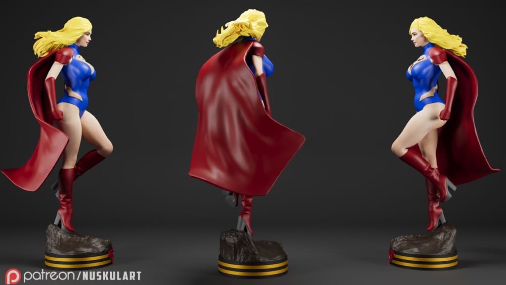 P站图纸印象馆 DC漫画 女超人 DC漫画 女超人