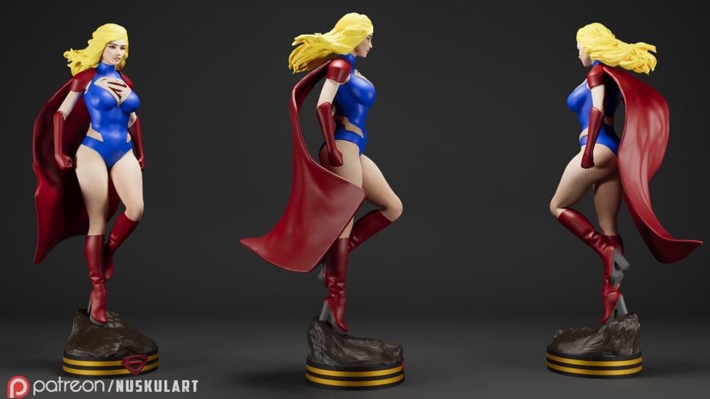 P站图纸印象馆 DC漫画 女超人 DC漫画 女超人