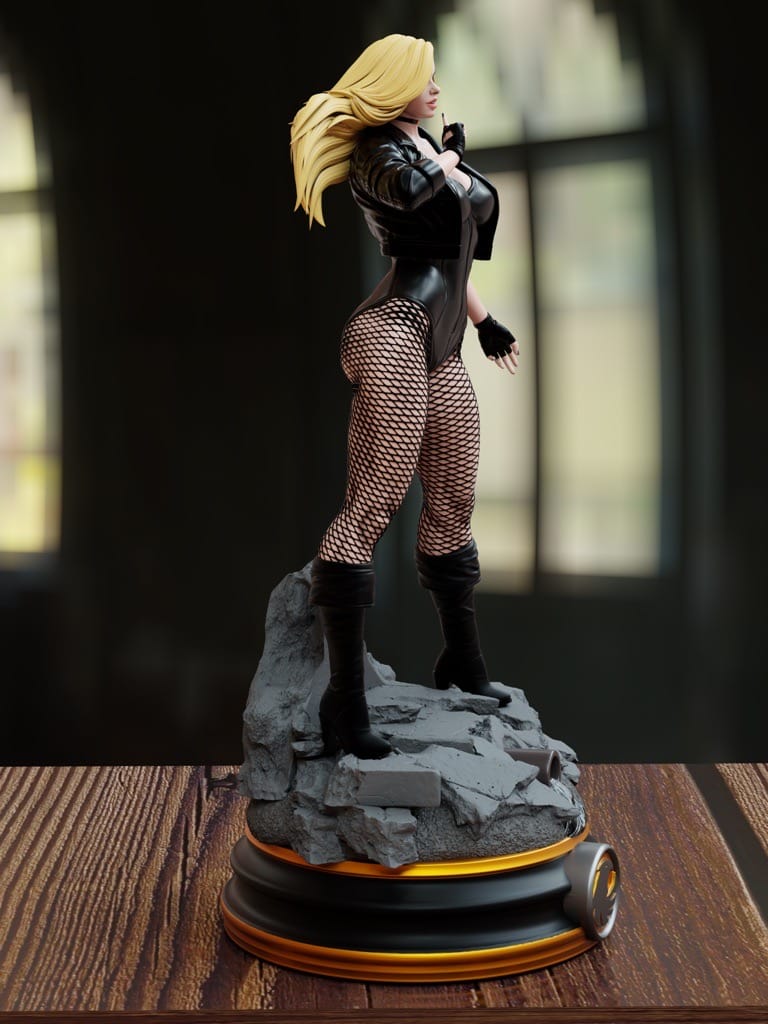 P站图纸印象馆 BrunoArt3D DC漫画 黑金丝雀 BrunoArt3D DC漫画 黑金丝雀