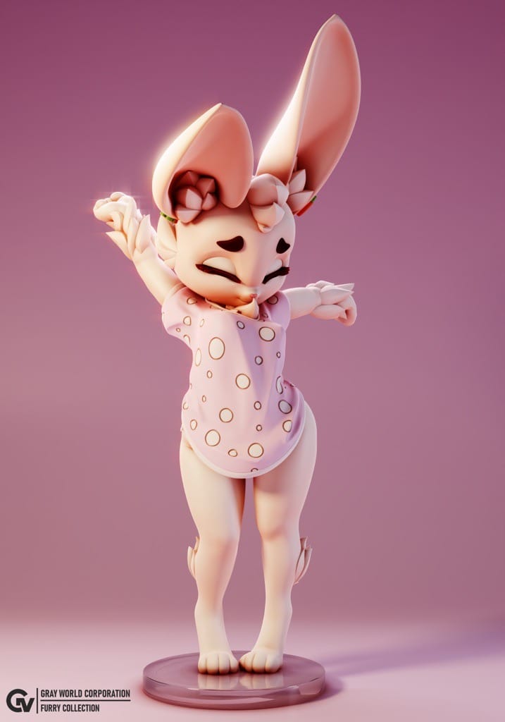 P站图纸印象馆 GrayWorld 兔子的早晨 GrayWorld 兔子的早晨