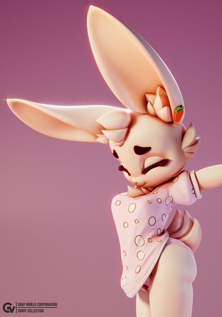 P站图纸印象馆 GrayWorld 兔子的早晨 GrayWorld 兔子的早晨