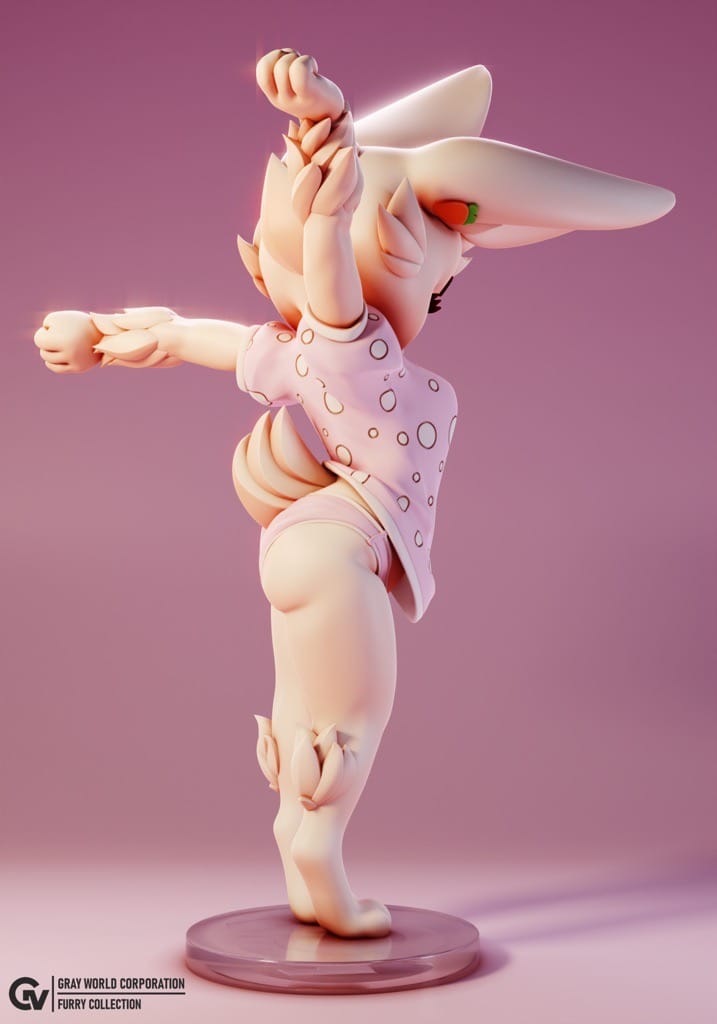 P站图纸印象馆 GrayWorld 兔子的早晨 GrayWorld 兔子的早晨