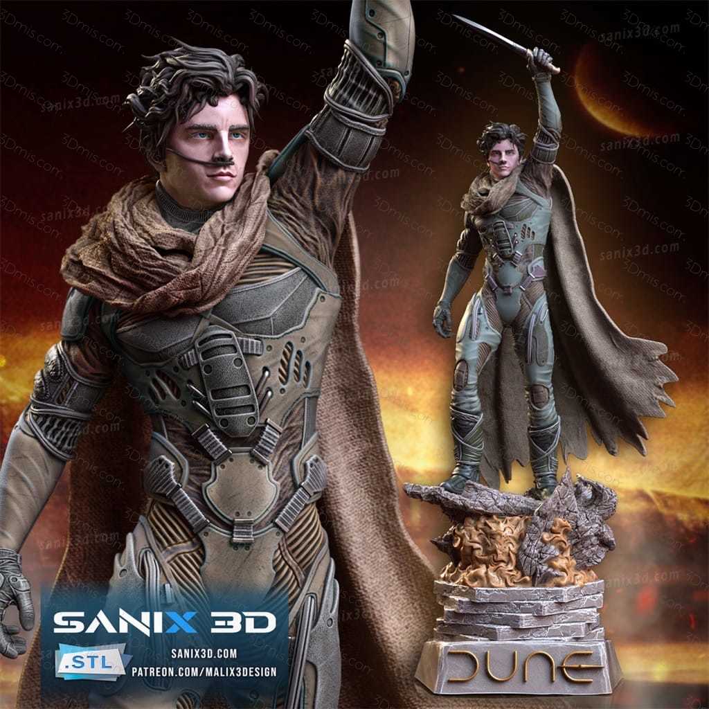 Sanix3d 沙丘 厄崔迪