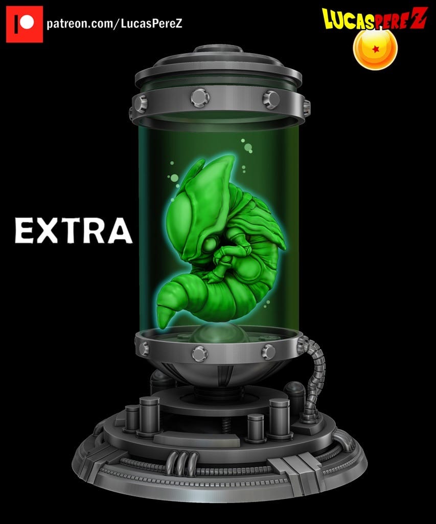 P站图纸印象馆 Lucas Perez 龙珠 沙鲁幼体 Lucas Perez 龙珠 沙鲁幼体