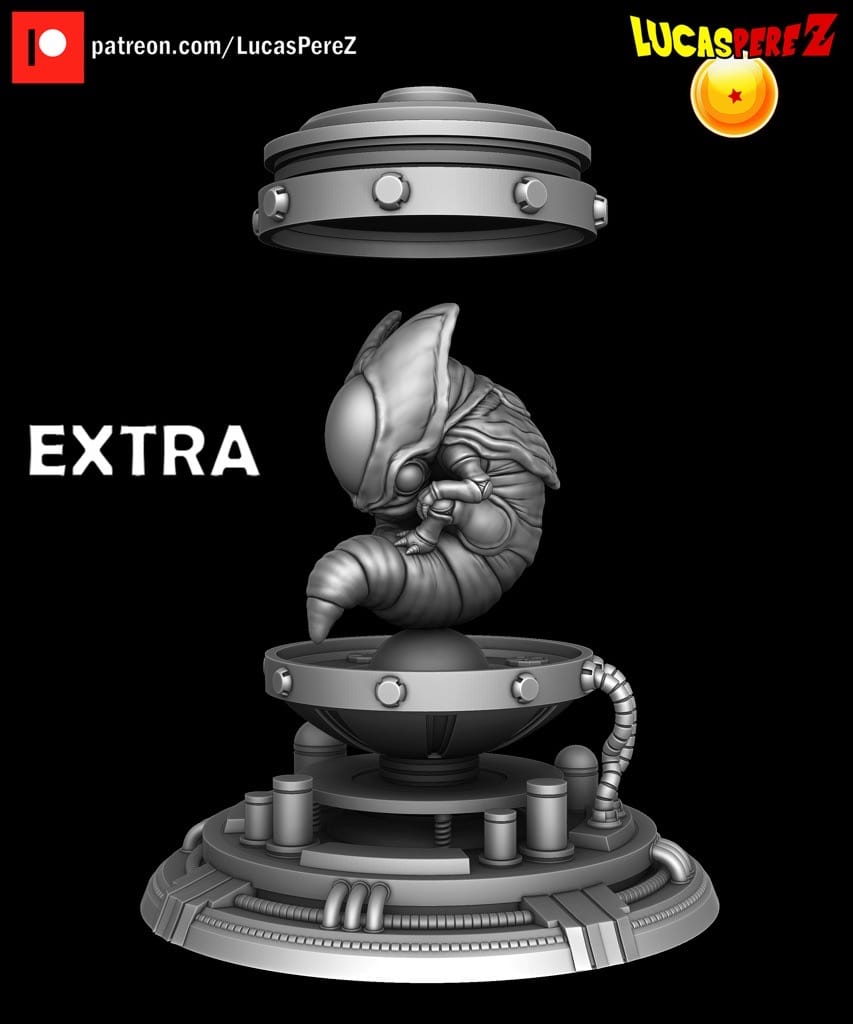 P站图纸印象馆 Lucas Perez 龙珠 沙鲁幼体 Lucas Perez 龙珠 沙鲁幼体