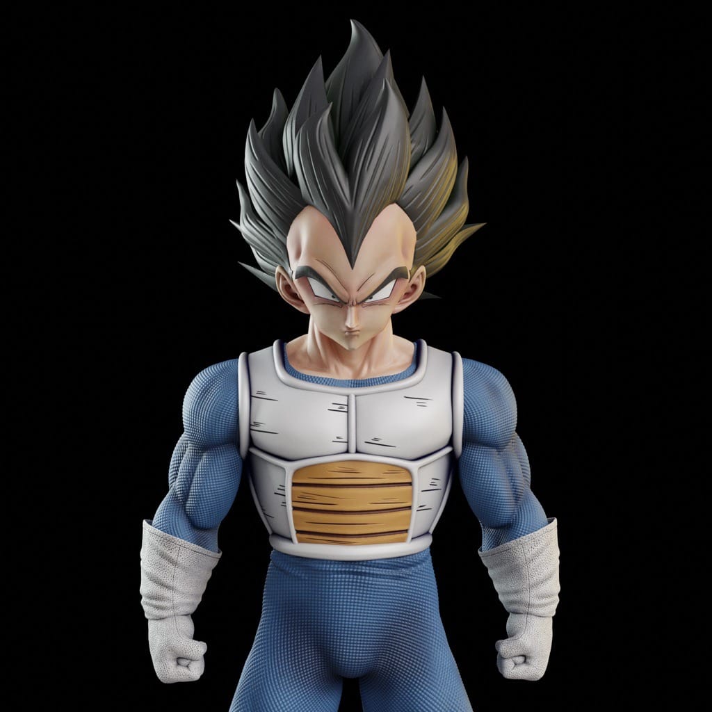 P站图纸印象馆 Black Towe 龙珠 贝吉塔 Black Towe 龙珠 贝吉塔