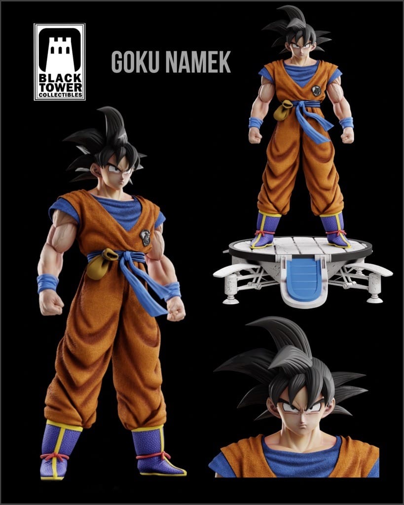 P站图纸印象馆 Black Towe 龙珠 悟空 Black Towe 龙珠 悟空