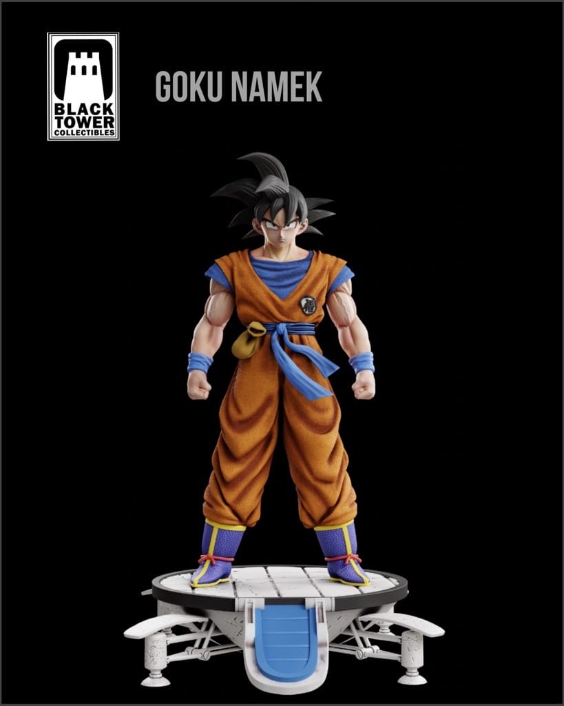 P站图纸印象馆 Black Towe 龙珠 悟空 Black Towe 龙珠 悟空