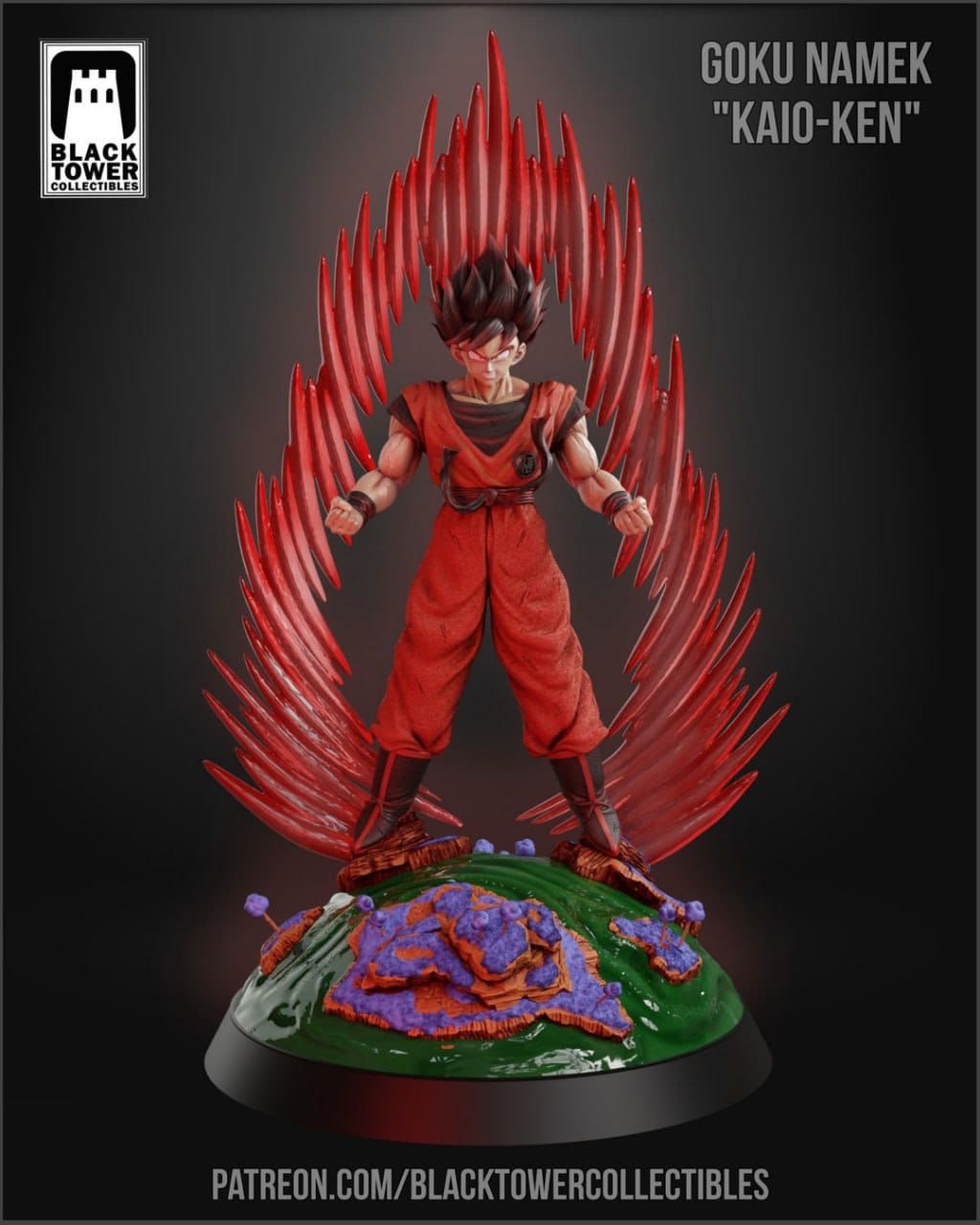 P站图纸印象馆 Black Towe 龙珠 悟空 Black Towe 龙珠 悟空