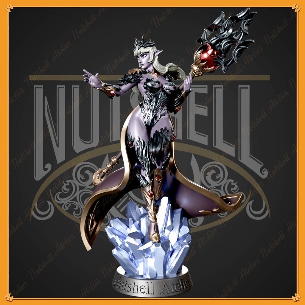 P站图纸印象馆 Nutshell Atelier 黑暗精灵 Nutshell Atelier 黑暗精灵