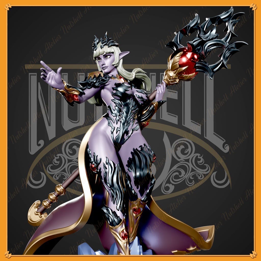 P站图纸印象馆 Nutshell Atelier 黑暗精灵 Nutshell Atelier 黑暗精灵