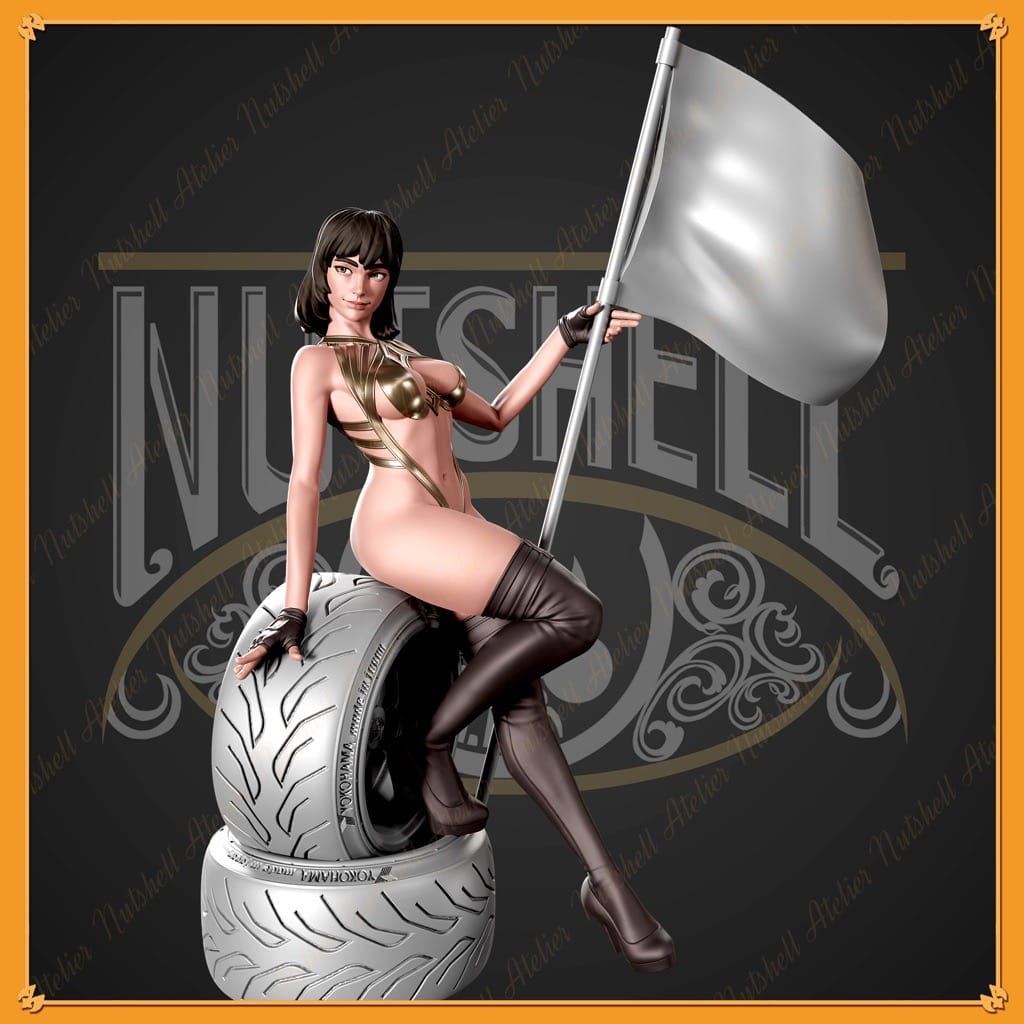 P站图纸印象馆 Nutshell Atelier 赛车女郎 Nutshell Atelier 赛车女郎