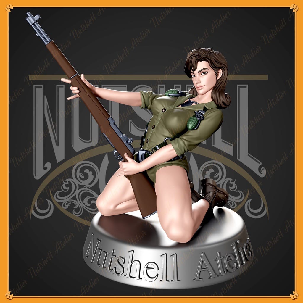 P站图纸印象馆 Nutshell Atelier 二战女兵 Nutshell Atelier 二战女兵