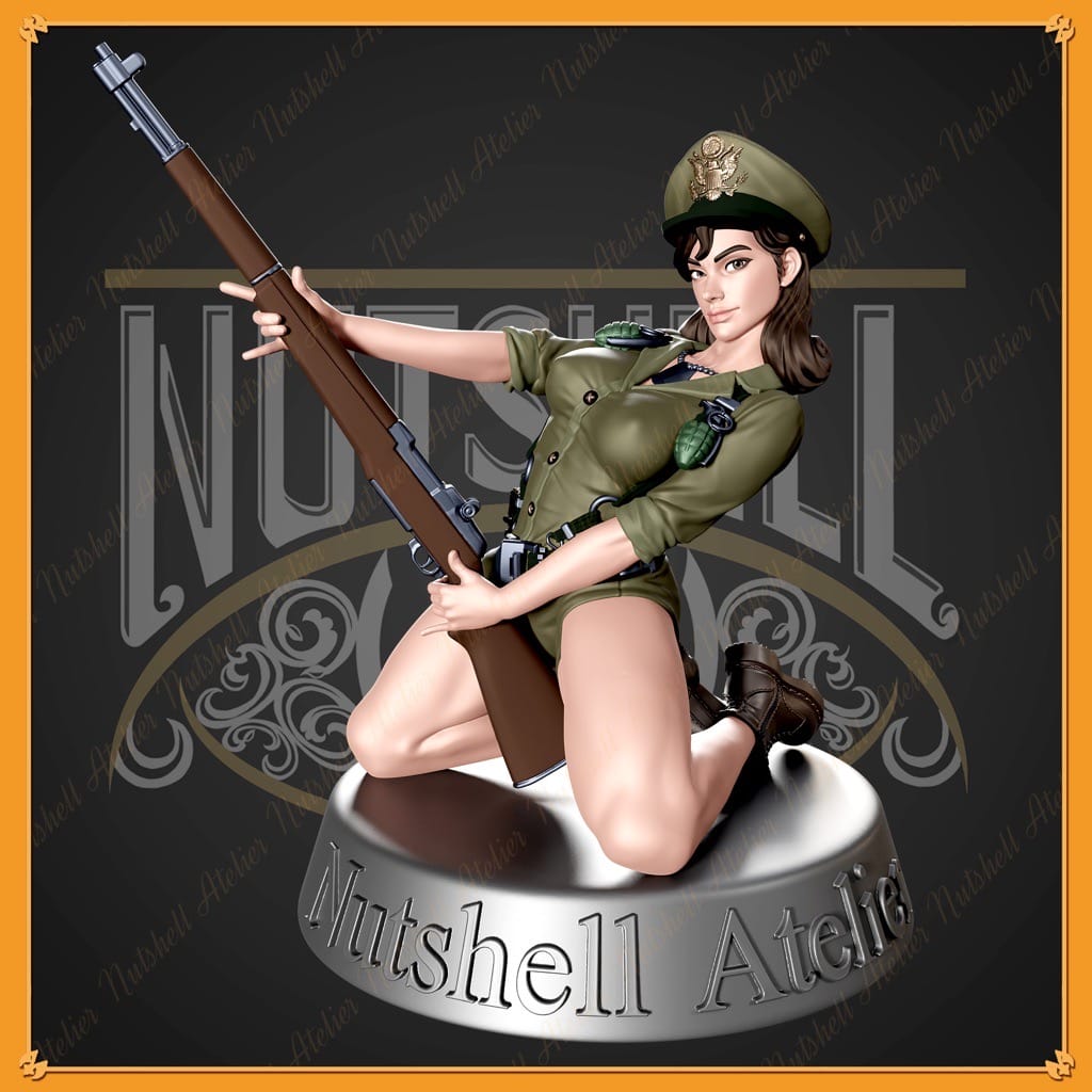 P站图纸印象馆 Nutshell Atelier 二战女兵 Nutshell Atelier 二战女兵