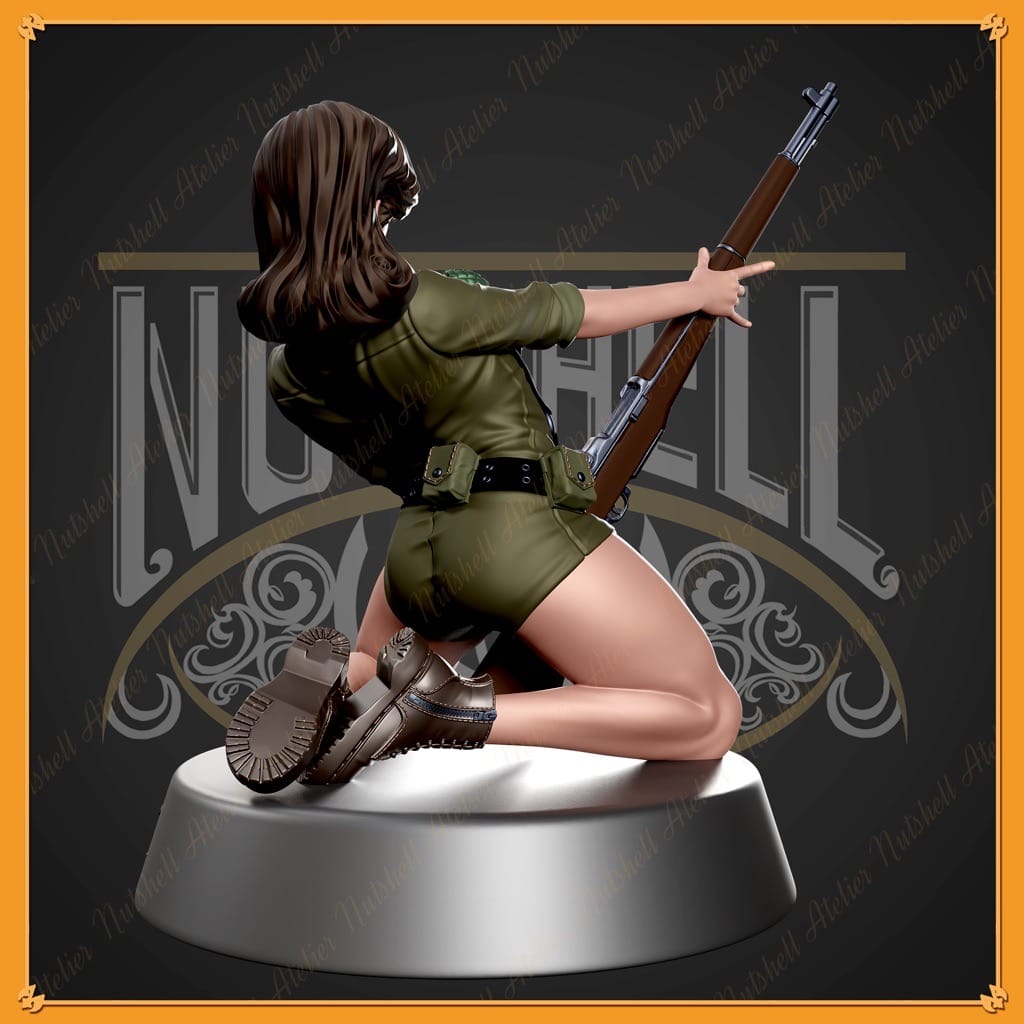 P站图纸印象馆 Nutshell Atelier 二战女兵 Nutshell Atelier 二战女兵