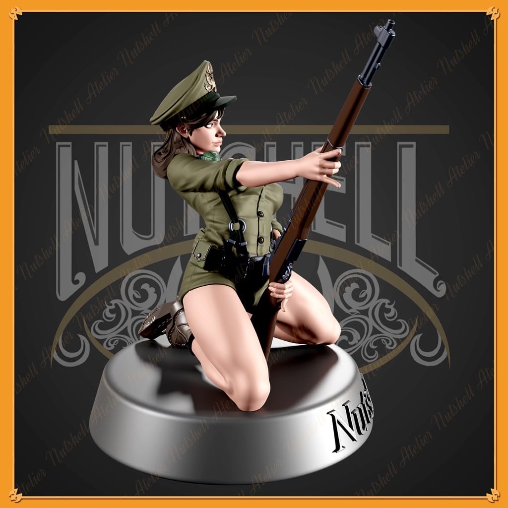 P站图纸印象馆 Nutshell Atelier 二战女兵 Nutshell Atelier 二战女兵