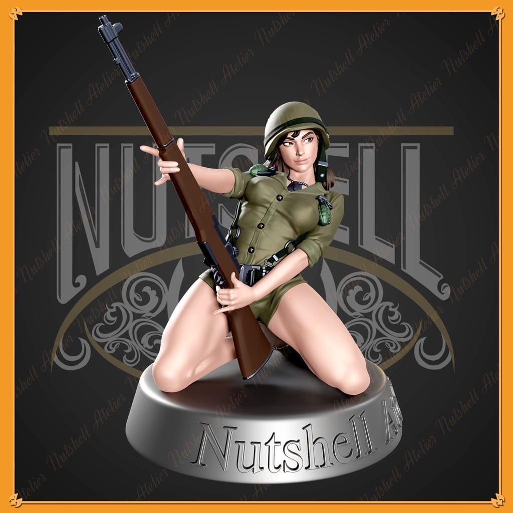 P站图纸印象馆 Nutshell Atelier 二战女兵 Nutshell Atelier 二战女兵