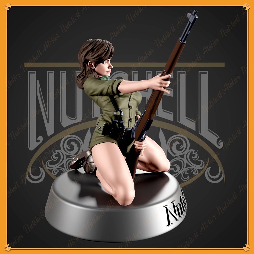 P站图纸印象馆 Nutshell Atelier 二战女兵 Nutshell Atelier 二战女兵