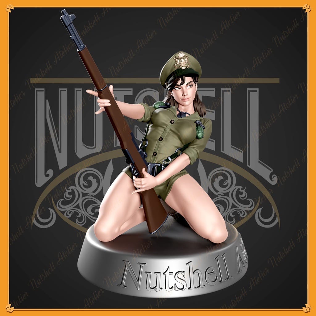 P站图纸印象馆 Nutshell Atelier 二战女兵 Nutshell Atelier 二战女兵