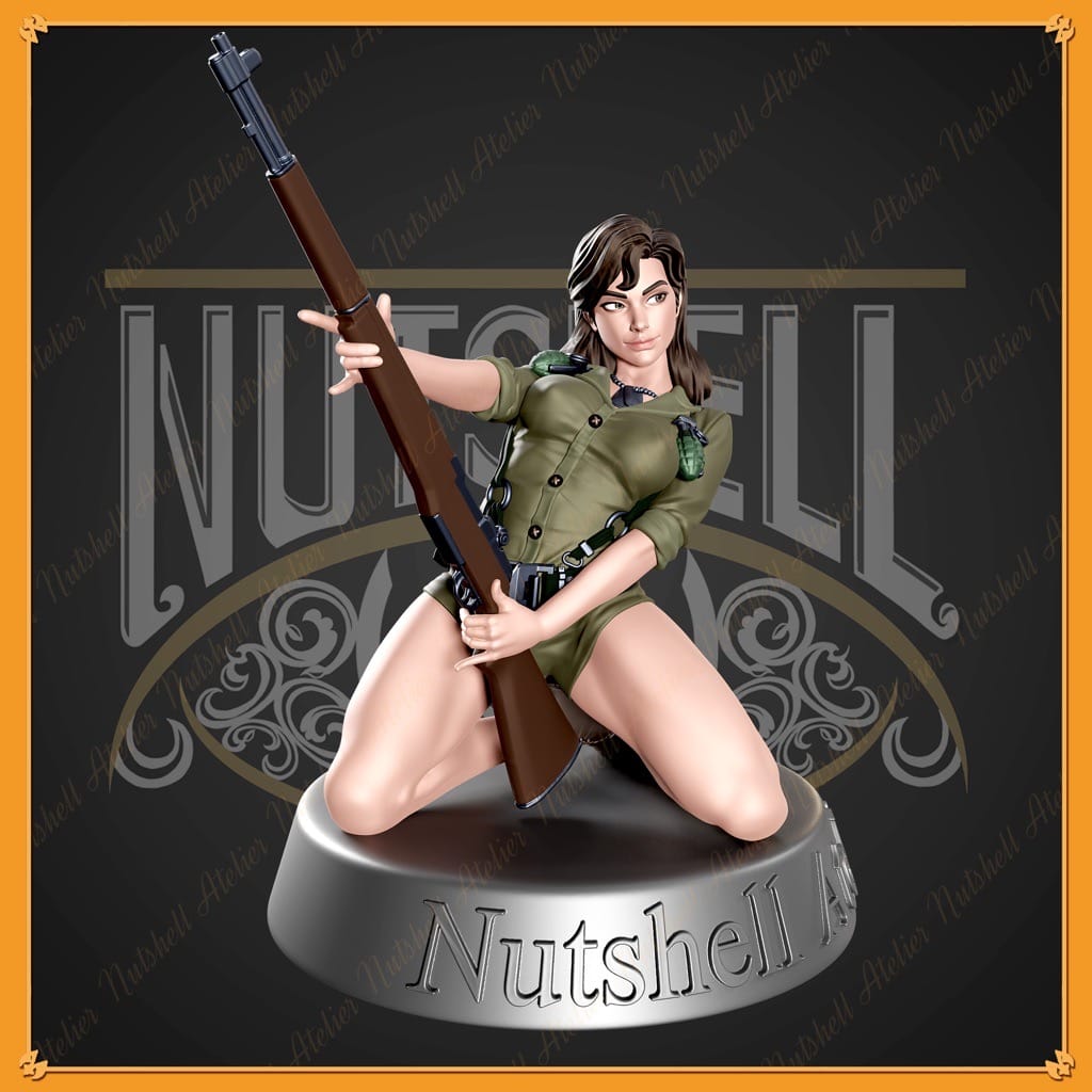 P站图纸印象馆 Nutshell Atelier 二战女兵 Nutshell Atelier 二战女兵