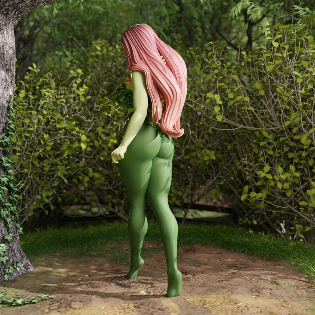 P站图纸印象馆 QB Works DC漫画 毒藤女 QB Works DC漫画 毒藤女